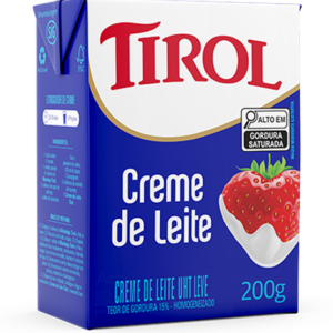 CREME LEITE TIROL 200GR.