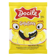 DOCILE GELATINA BANANA 15G.